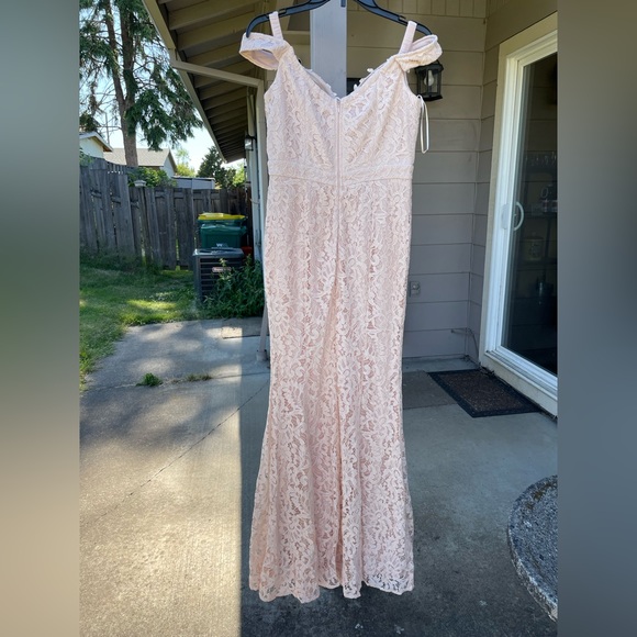 Maniju Formal Dress size Large in Blush pink - Picture 2 of 11